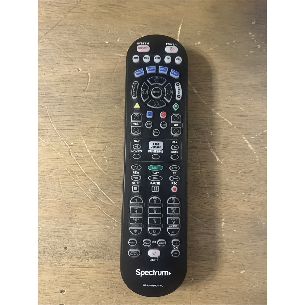 Spectrum Remote Control URSU-8780L-TWC‎